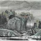 山水8 山水画 董福林作品 类别: 国画山水作品