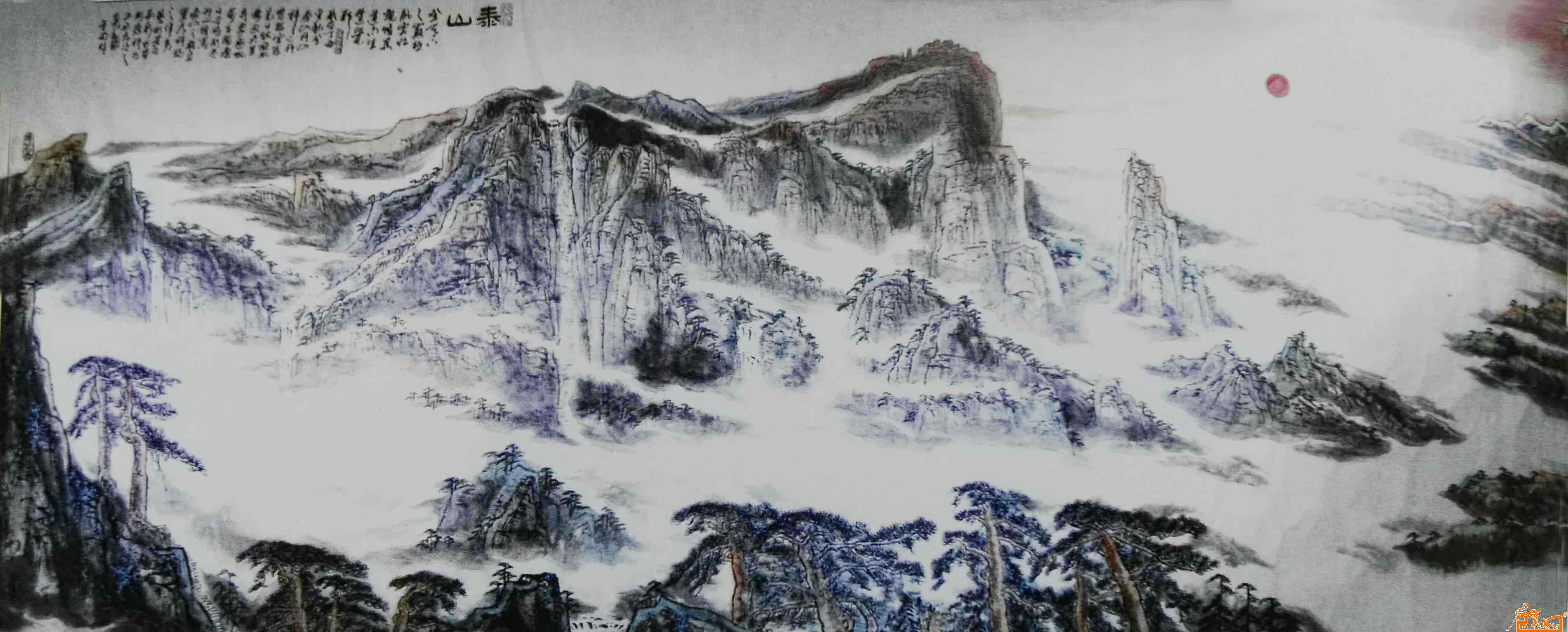 作品78 泰山览胜